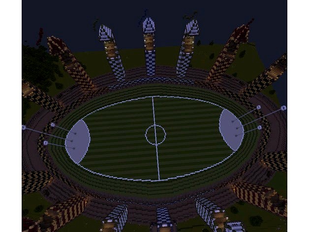 Harry Potter Quidditch Pitch by CCoen