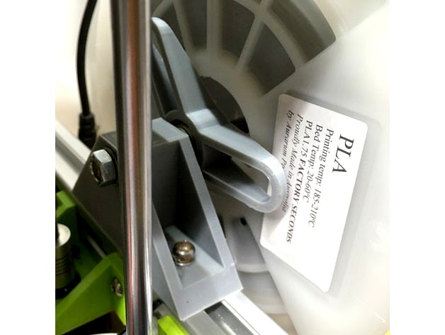 HyperCube Evolution 3030 Filament Spool Mount by tildesign