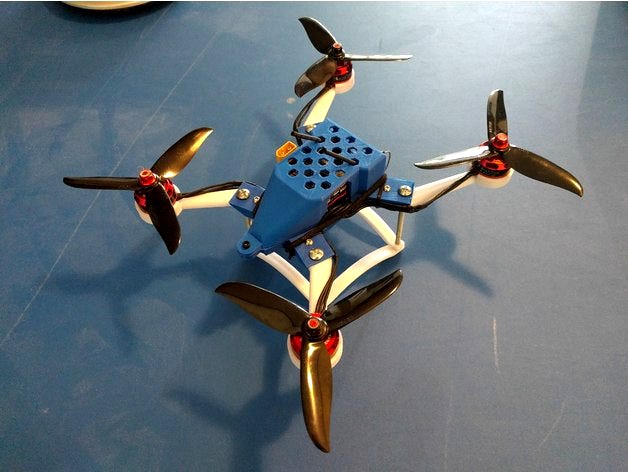 Quadcopter Drone by RestoredOlive