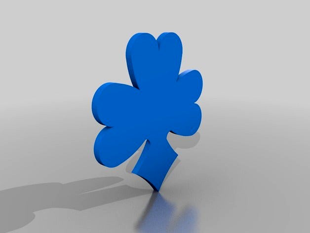 3D Shamrock by Dranoweb