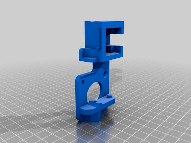 CR-10 S Bowden Drive with guide and filament sensing by doogielabs