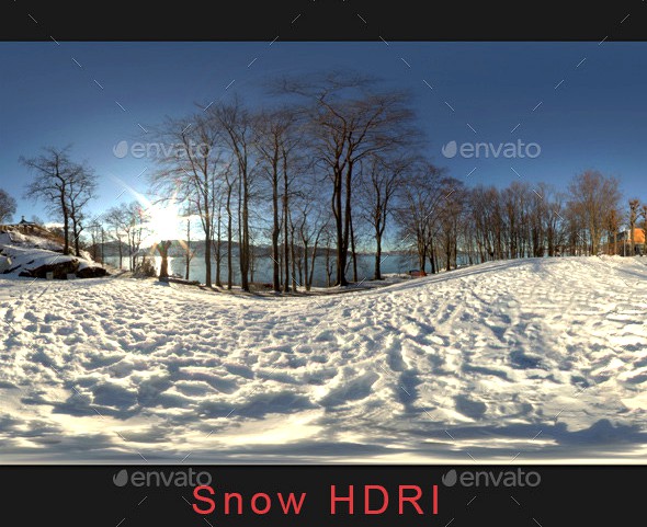 Snow HDRI Environment