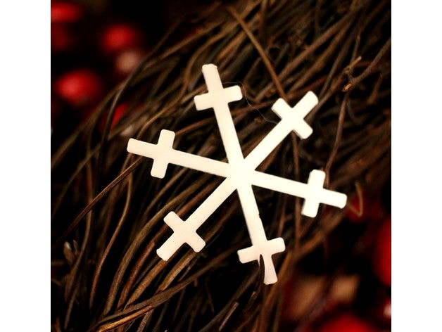 BlocksCAD Snowflake Activity & Challenge by BlocksCAD