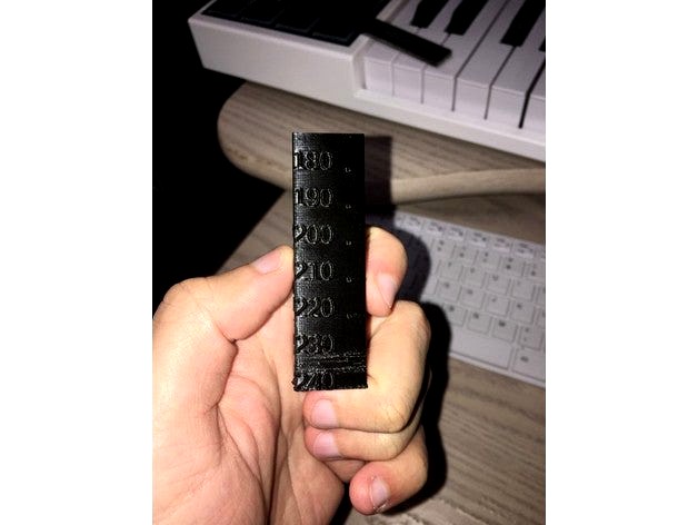 Customizable Temperature Calibration Tower by fchorney