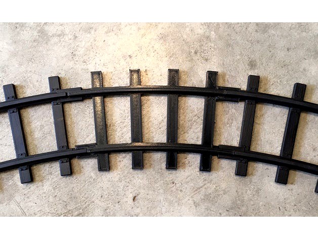 Lionel Polar Express Curved Track by Brandon