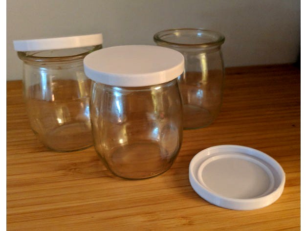 Riviera Yogurt Petit Pot Lid by andrewisme