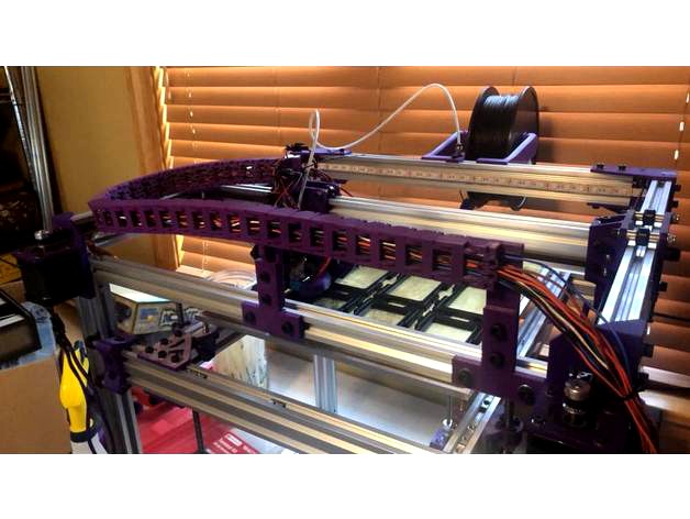 D-Bot Extruder Cable Chain by Coffman34