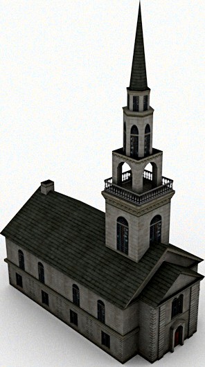 Church Low Poly