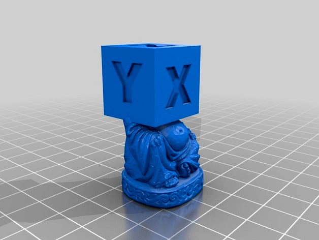 Budda xyz cube by StringyMcStringface