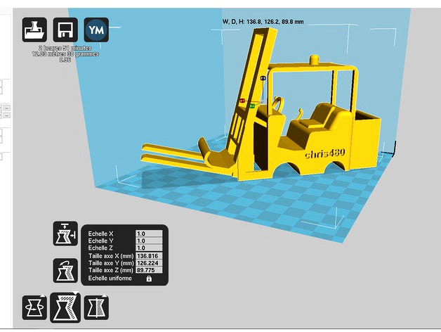 ForkLift phone holder by Chris480