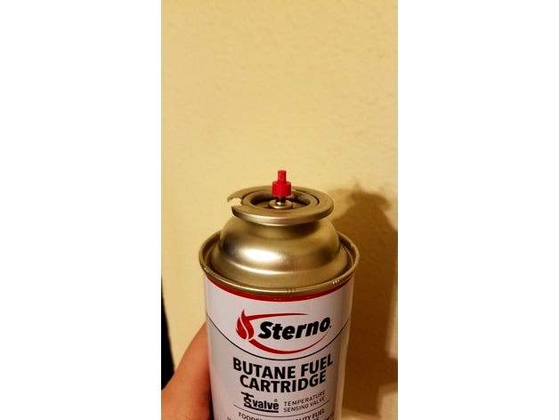 Butane Canister Adapter by