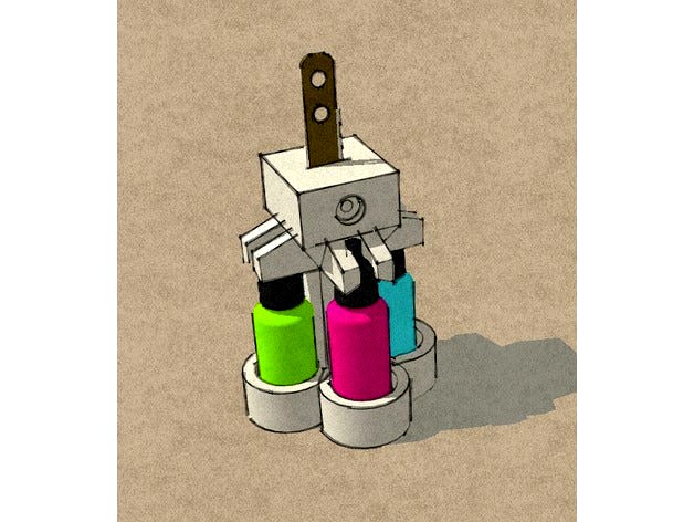 Hobby Paint Bottle Shaker by Jollybgood