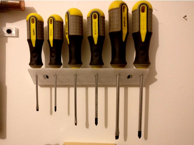 Screw Driver Holder by CNCmaker