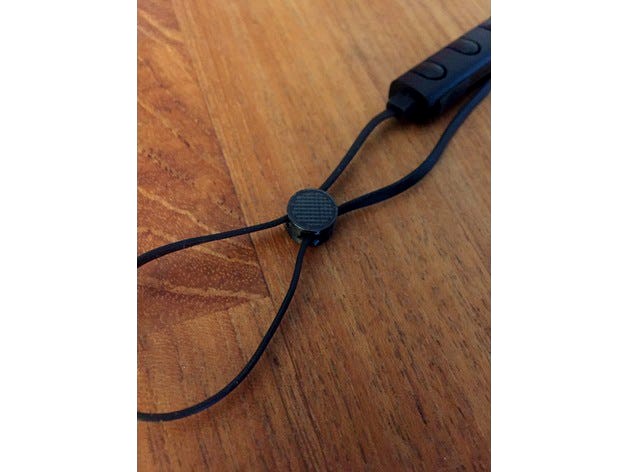 Headset cable length adjuster by Nanite