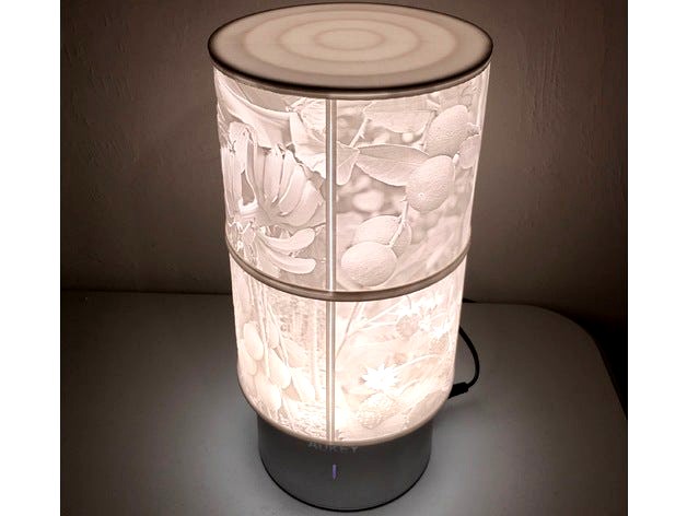 Lithophane Photo Lamp by lambdahindiii