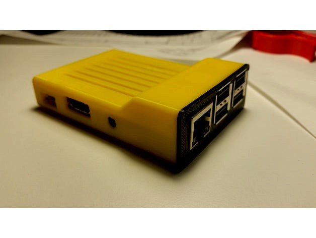Fully Closed Sleeve Case of Raspberry Pi 2 by jklinkhamer