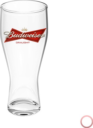 Budweiser Beer Glass