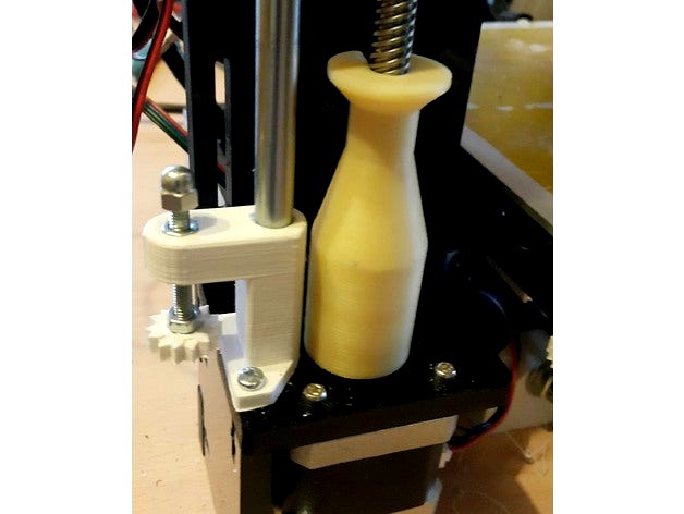 Fixture for alignment of the screws Z-axis Anet A8 by George164