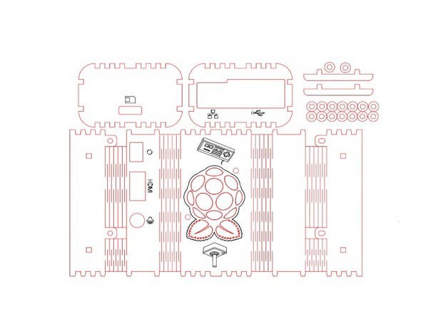 FlexiPi+ (Retropie with fan Redux) by Josh19002