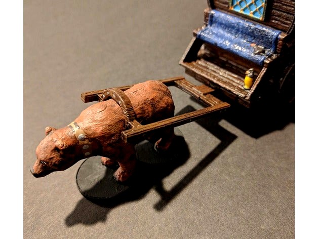 Bear - 28mm gaming by ecaroth