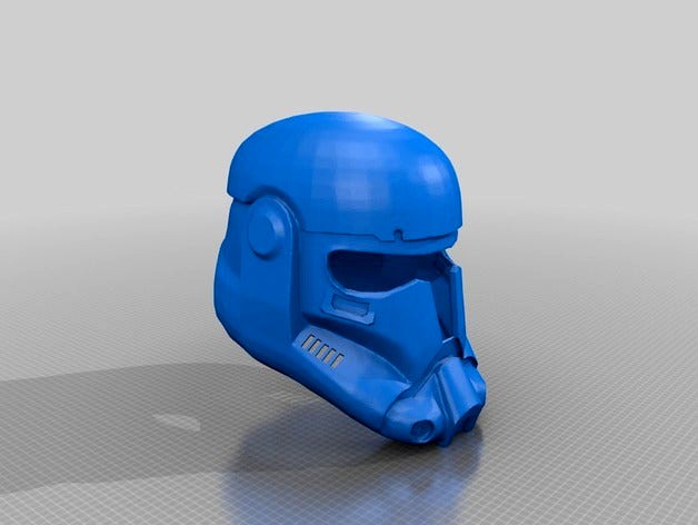 SW Elite Imperial Commando Helmet by Jace1969