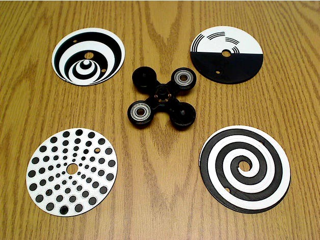 Illusion Fidget Spinner by Zarlor