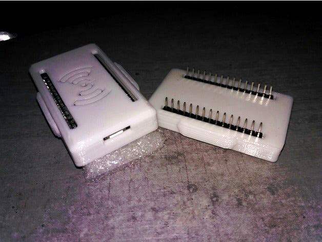 NodeMCU ESP8266 ESP-12F/ESP-12E case by succoria