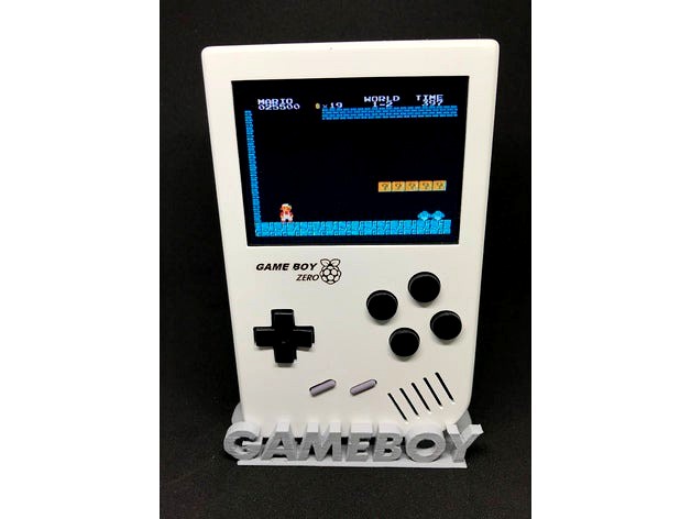 Game Boy Zero Case / customized holders for internals by MickeyMustang