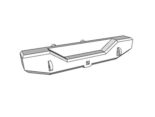 Rear Bumper for Axial Deadbolt by vwjobo