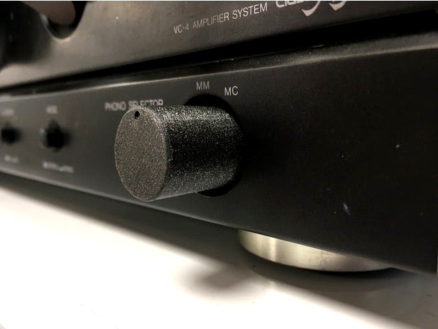 Knob for Technics amp SU-VX500 by b1g0n3