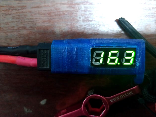 Lipo Battery Checker (voltimeter) by h4rr21