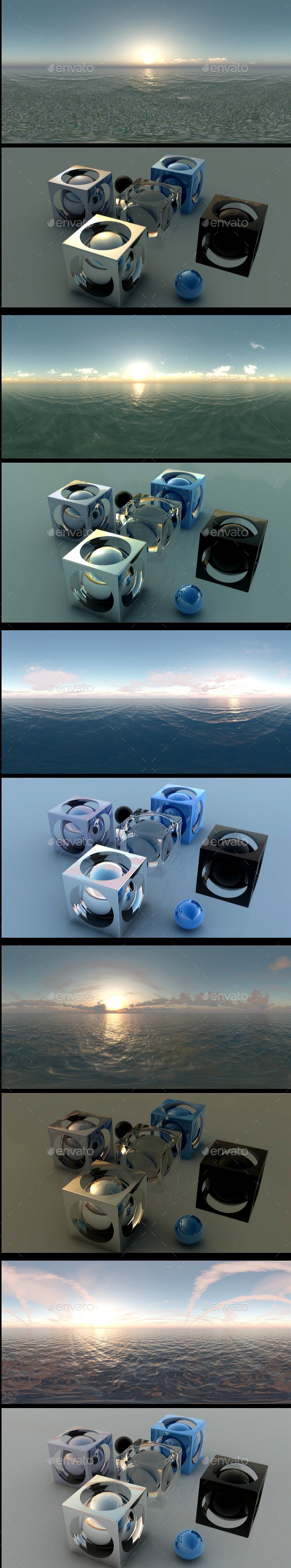 Ocean Dawn - HDRI Pack