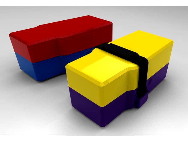 DJI Mavic Pro, snap/Velcro box by MakerBeck