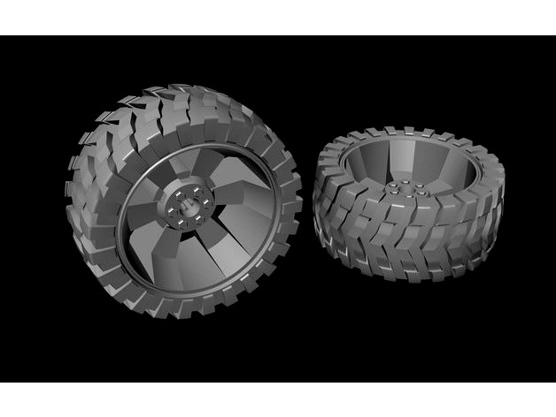 Wheel for 3mm skewer by Izak02