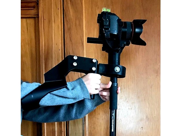 Gimbal Camera  Stabilizer with Arm Brace by Empiricus