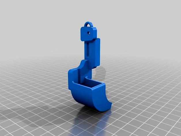 CR-10 Heavy Duty Modules for Flat Sided Hotend Holders by Muddr