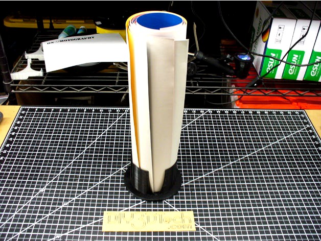 Vinyl Material Stand for Vinyl Cutting! by DIY3DTech