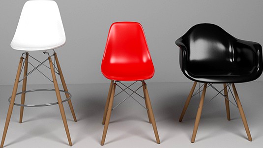 Eames Chairs Set