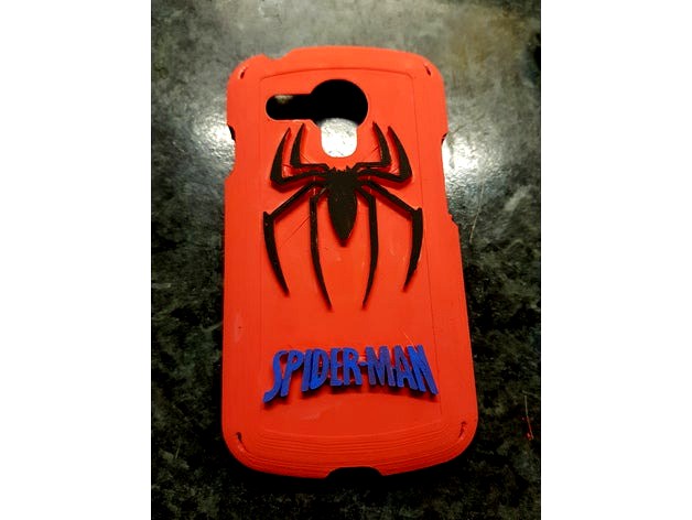Spiderman phone case for Samsung s3 mini by StringyMcStringface