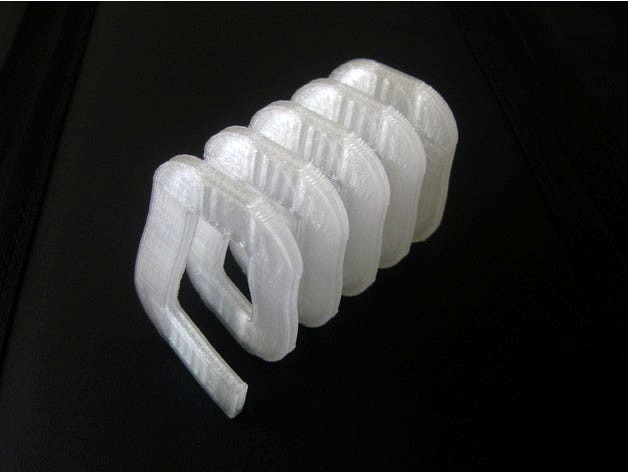 Fully Printable Rectangular Spring by pario