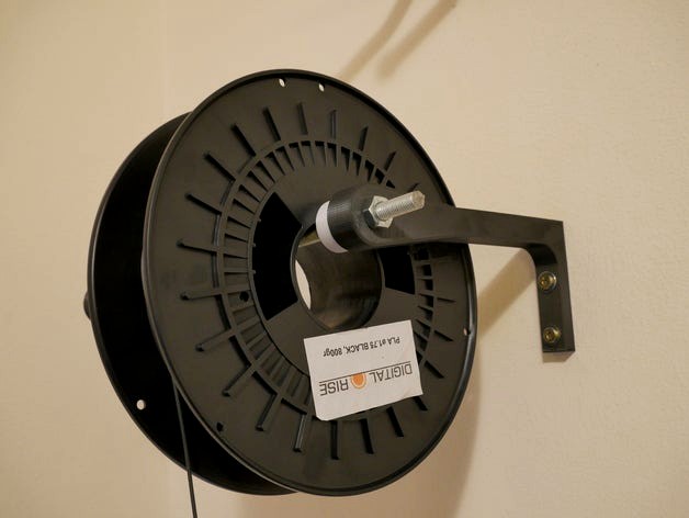 Filament Holder Wall Mount by Nero2405