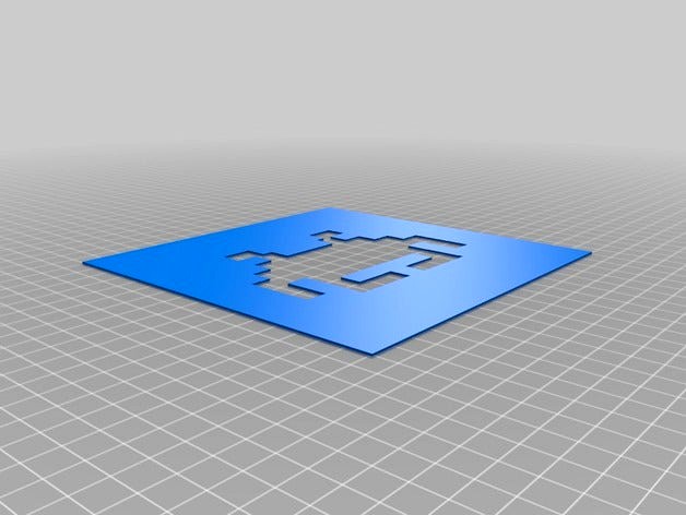 Space Invaders stencil by Mk2Custom