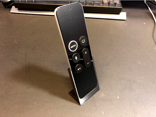 Apple TV Siri Remote Display Stand by CarlTheCreator