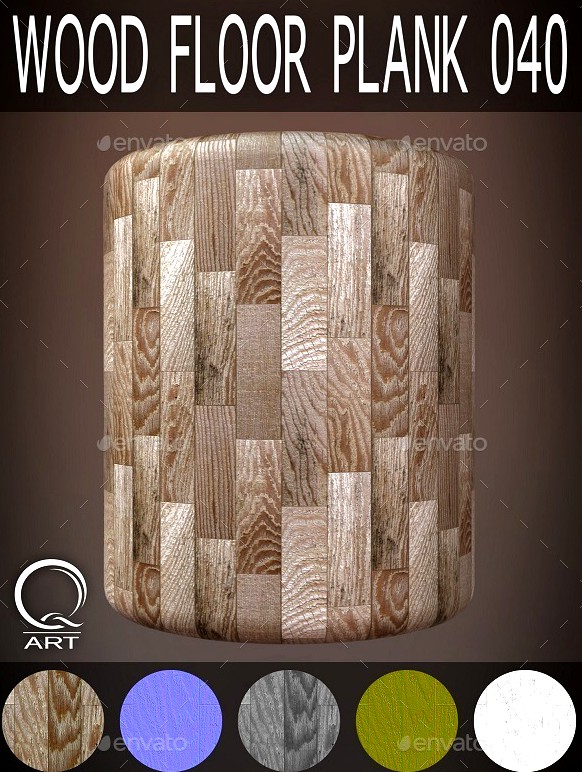 Wood Floor Plank 040