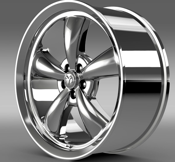 Mopar Dodge Challenger rim