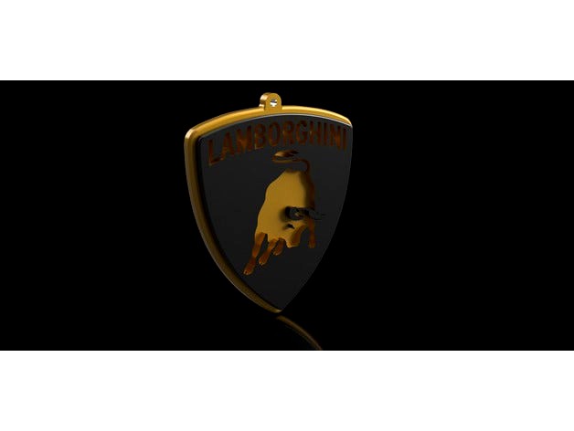 Lamborghini Keychain by Raees