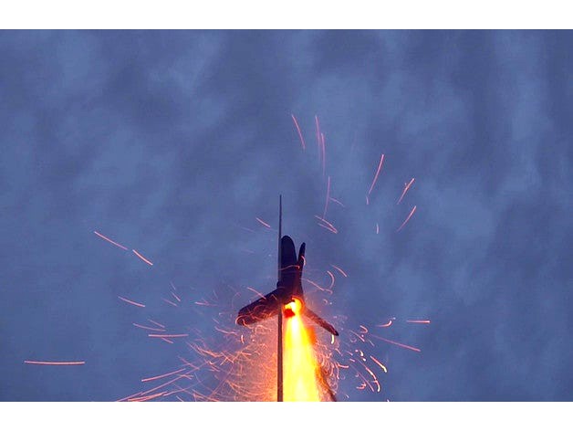 Fully functional model rocket by abarry