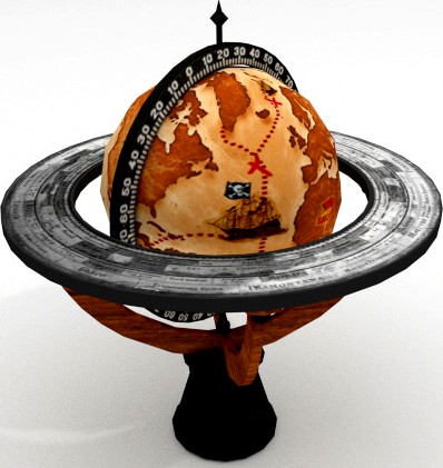 Pirates Globe