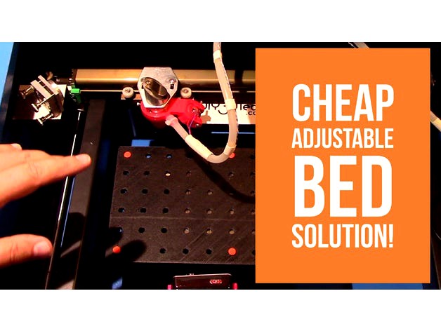 Adjustable Laser Jack-Stand Bed! by DIY3DTech