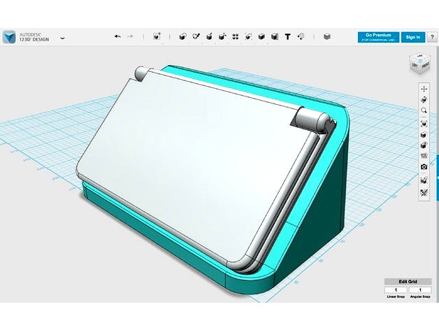 NEW 3DS XL RECORDING/PLAYING DOCK by The_Craft_Dude